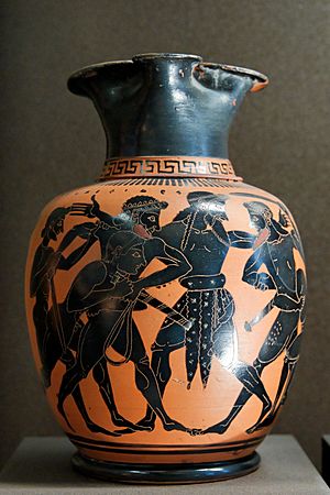 Archivo:Oinochoe Odysseus Ajax Louvre F340