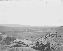 Archivo:Oregon Trail's Sweetwater River 1870