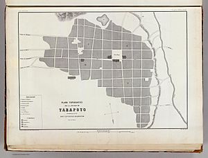 Archivo:Plano topografico de la ciudad de Tarapoto por Antonio Raimoni 1874