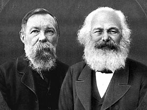 Archivo:Portraits of Marx and Engels (7)