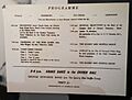 Programa St Peters Church 6 JUL 1957