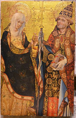 Archivo:Santa Marta i sant Climent, Gonçal Peris, muzeu Catedralici Diocesà de València
