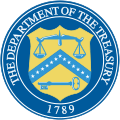 Seal of the United States Department of the Treasury