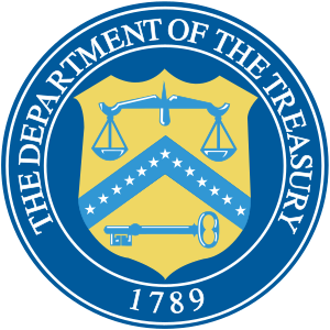 Archivo:Seal of the United States Department of the Treasury