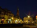 Starogard Gdański, Rynek, noční pohled