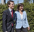 Susana Pérez Quislant con Pablo Casado
