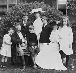 Archivo:Theodore Roosevelt and family, 1903