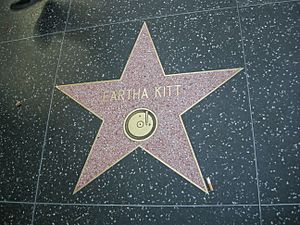 Archivo:Walk of fame, eartha kitt