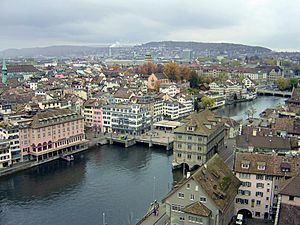 Archivo:Zürich river