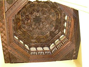 Archivo:Zaragoza - Casa de Miguel Donlope - Techumbre mudéjar
