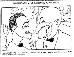 Archivo:1921-12-18, El Sol, Romanones y Villabrágima, Bagaría