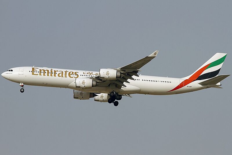 Airbus A340-541, Emirates AN2193516