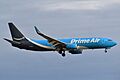 Amazon Prime Air (Sun Country Airlines) Boeing 737-84P(BCF) N7901A approaching JFK Airport