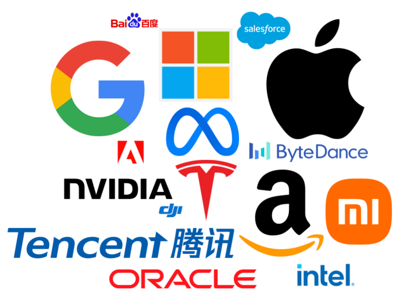 Big Tech collage 2022