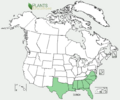 Eupatorium mohrii US-dist-map