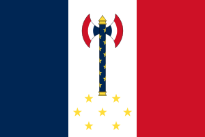 Archivo:Flag of Philippe Pétain, Chief of State of Vichy France