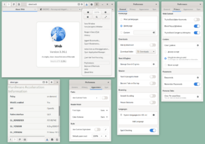 Archivo:GNOME Web 3.36 with its preferences