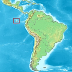 Localización de las islas en donde habita este taxón.