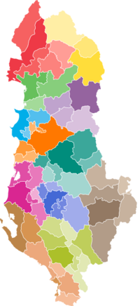 Harta Administrative e Shqipërisë.svg