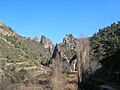 Inmediaciones del paraje del Batanero (o El Batán), en Bogarra, Albacete, España
