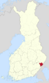 Kitee sijainti Suomi