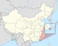 Macau in China (zoomed) (extra close) (special marker)