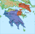 Map Corinth War-es