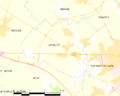 Map commune FR insee code 85126