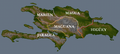 Mapa de la isla - Cacicazgos