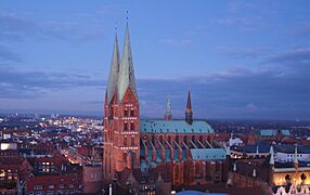 Marienkirche am Abend
