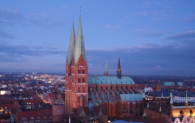 Marienkirche am Abend