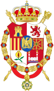 Middle Coat of Arms of Joseph Bonaparte as King of Spain