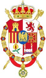 Archivo:Middle Coat of Arms of Joseph Bonaparte as King of Spain