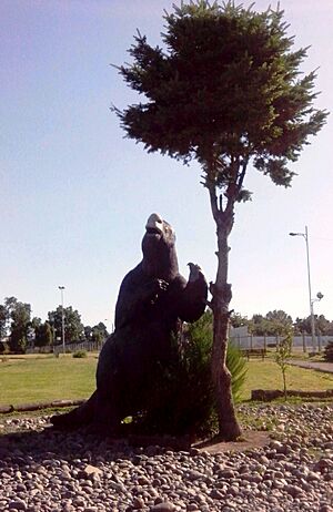 Archivo:Milodon (Parque chuyaca - Osorno)