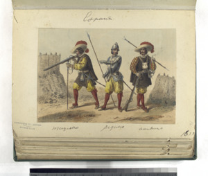 Archivo:Mosquetero, piquero, arcabucero. 1633 (NYPL b14896507-87476)f