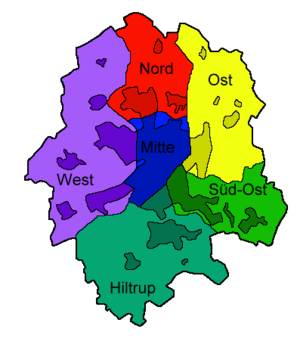 Archivo:Muenster (Westfalen) Stadtbezirke