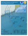 Northeast Canyons and Seamounts Marine National Monument map NOAA