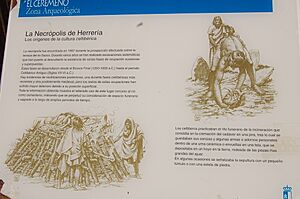 Archivo:Panel informativo necrópolis