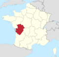 Poitou-Charentes in France