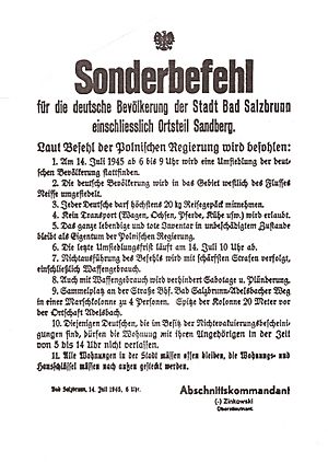 Archivo:Polskie obwieszczenie 1945