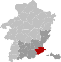 Riemst Limburg Belgium Map.svg