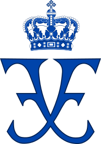 Archivo:Royal Monogram of Prince Frederik of Denmark