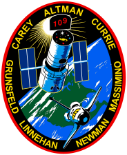 STS-109 patch