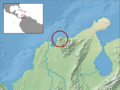 Santamartamys rufodorsalis distribution