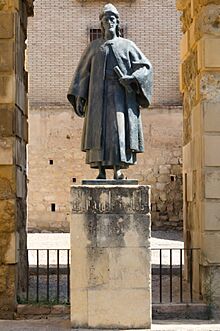 Statue of Abén Házam (Ibn Hazm) in Córdoba, 2021.jpg