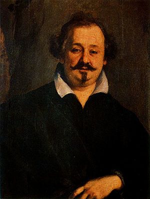 Archivo:T Tinelli Retrato del poeta Giulio Strozzi Galería de los Uffizi