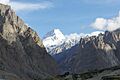 View of Mashabarum Mountain from Hushe Valley