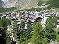 Vue sur Saas-Fee