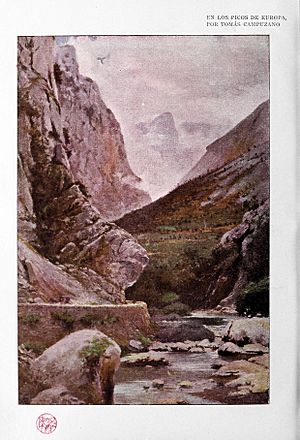 Archivo:1903-12-05, Blanco y Negro, En los Picos de Europa, Tomás Campuzano