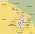 Abusir mapa